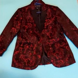 I.N.C. Embroidered Satin Boy's Sports Coat 5/6